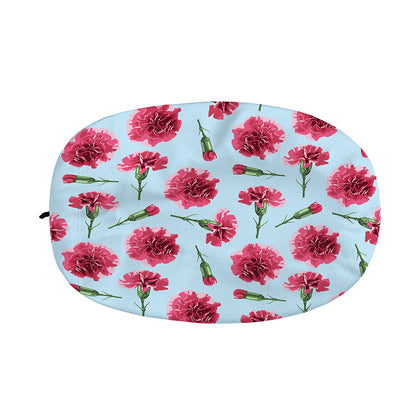 Pink Carnation Pattern Print Car Side Mirror Covers