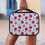 Pink Carnation Pattern Print Classic Bible Case