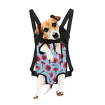 Pink Carnation Pattern Print Pet Carrier Backpack