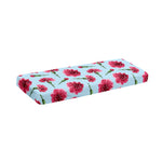 Pink Carnation Pattern Print Piano Keyboard Cover