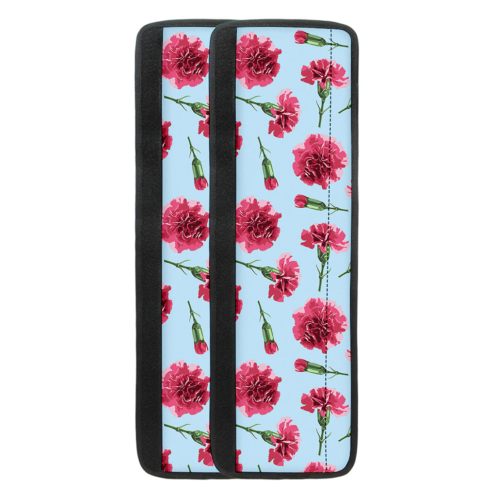 Pink Carnation Pattern Print Refrigerator Handle Covers