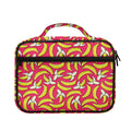 Pink Cartoon Banana Pattern Print Briefcase Bible Bag