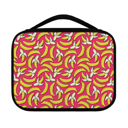 Pink Cartoon Banana Pattern Print Classic Bible Case