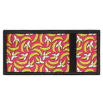 Pink Cartoon Banana Pattern Print Trifold Wallet