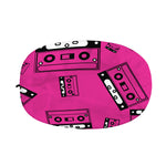 Pink Cassette Tape Pattern Print Car Side Mirror Covers