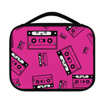 Pink Cassette Tape Pattern Print Classic Bible Case