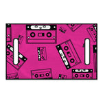 Pink Cassette Tape Pattern Print Golf Cart Seat Cover
