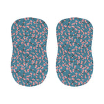 Pink Cherry Blossom Pattern Print Bar Stool Covers