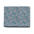 Pink Cherry Blossom Pattern Print Bifold Wallet
