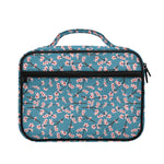Pink Cherry Blossom Pattern Print Briefcase Bible Bag