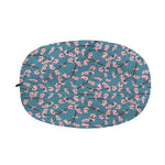 Pink Cherry Blossom Pattern Print Car Side Mirror Covers