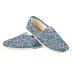 Pink Cherry Blossom Pattern Print Casual Shoes