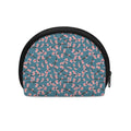 Pink Cherry Blossom Pattern Print Coin Purse