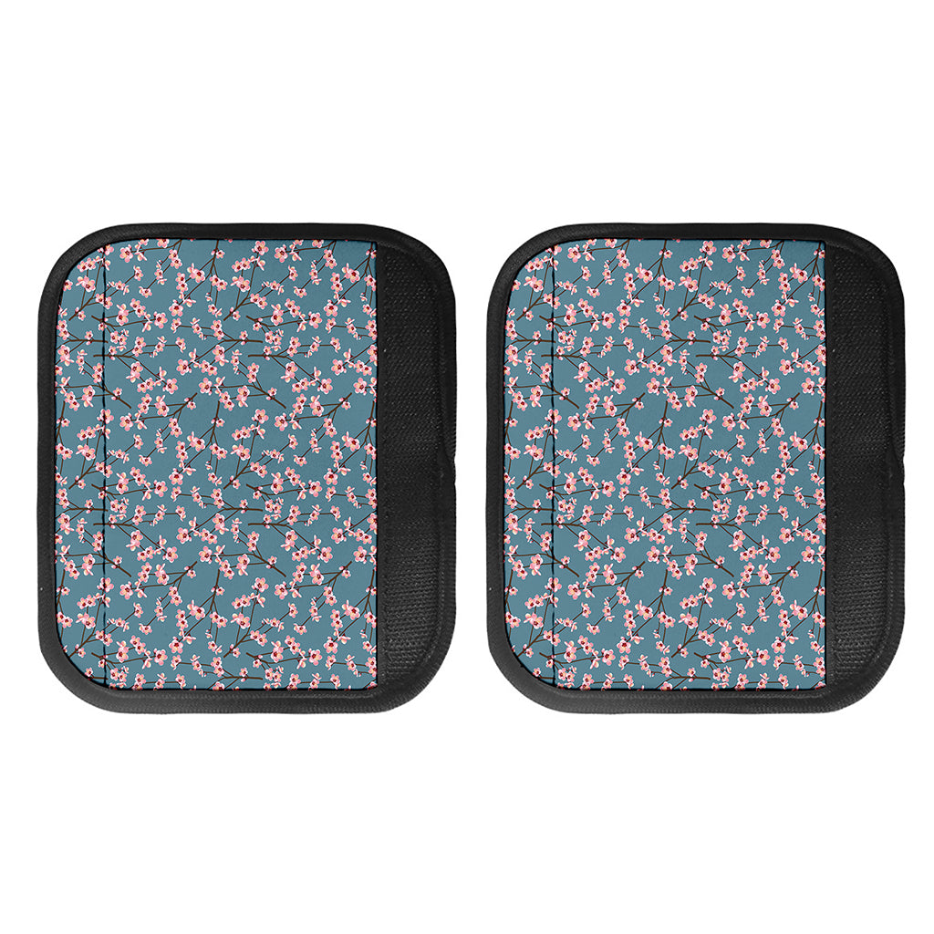 Pink Cherry Blossom Pattern Print Handle Covers