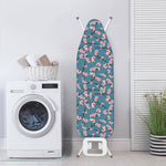 Pink Cherry Blossom Pattern Print Ironing Board Cover
