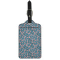 Pink Cherry Blossom Pattern Print Luggage Tag