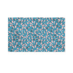 Pink Cherry Blossom Pattern Print Polyester Flag