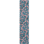 Pink Cherry Blossom Pattern Print Table Runner