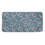 Pink Cherry Blossom Pattern Print Towel