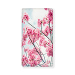 Pink Cherry Blossom Print Baby Crib Sheet