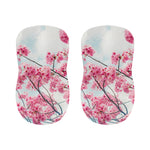 Pink Cherry Blossom Print Bar Stool Covers