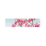 Pink Cherry Blossom Print Bed Runner