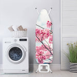 Pink Cherry Blossom Print Ironing Board Cover