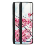 Pink Cherry Blossom Print Refrigerator Handle Covers