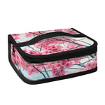 Pink Cherry Blossom Print Small Lunch Bag