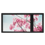 Pink Cherry Blossom Print Trifold Wallet