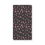 Pink Cherry Pattern Print Baby Crib Sheet