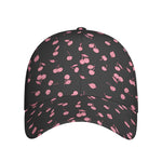Pink Cherry Pattern Print Baseball Cap