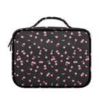 Pink Cherry Pattern Print Briefcase Bible Bag