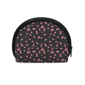 Pink Cherry Pattern Print Coin Purse