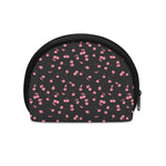 Pink Cherry Pattern Print Coin Purse