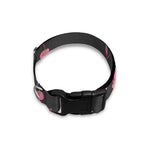 Pink Cherry Pattern Print Dog Collar