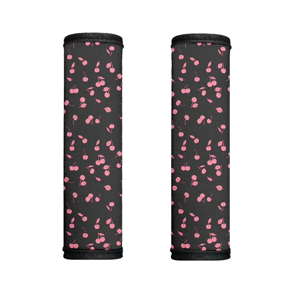 Pink Cherry Pattern Print Handle Covers