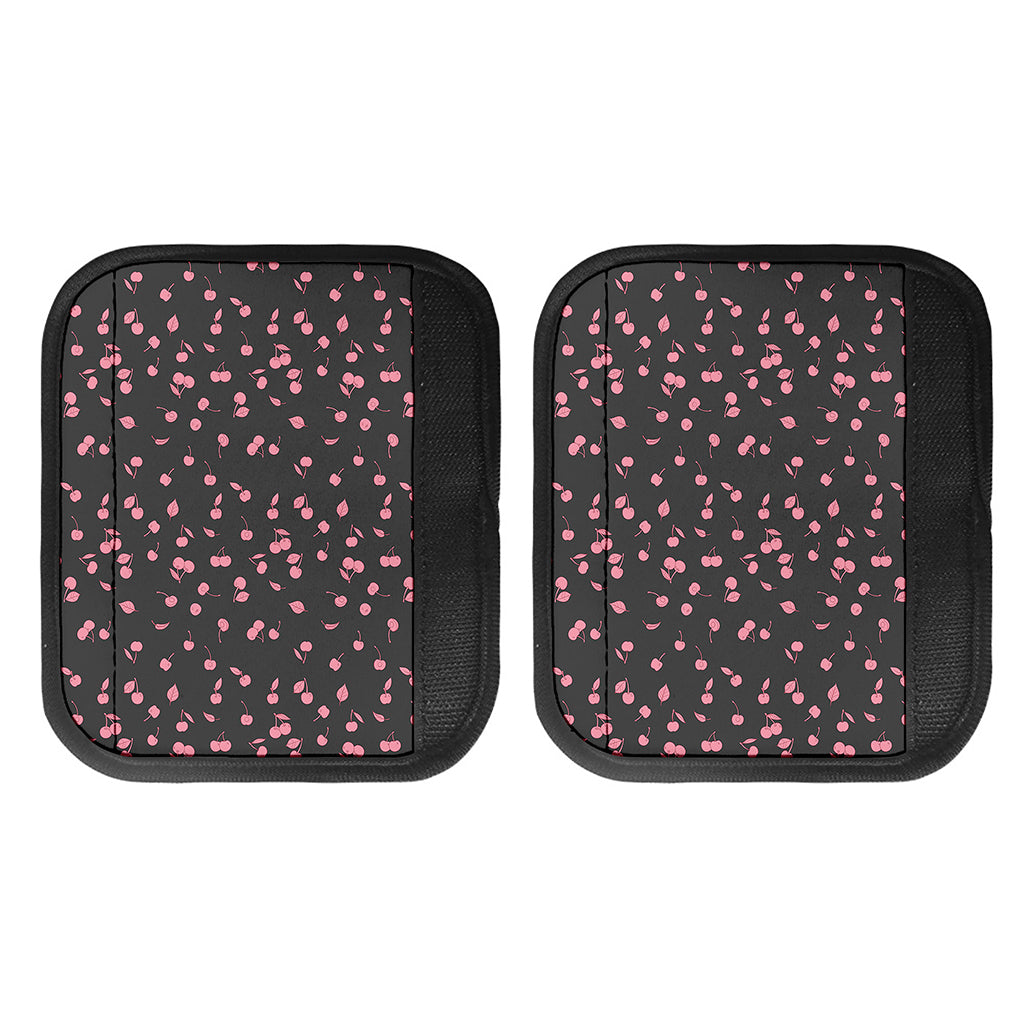 Pink Cherry Pattern Print Handle Covers