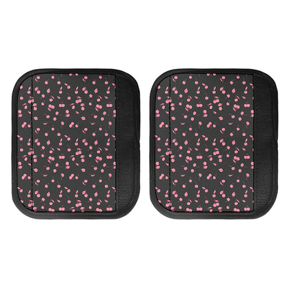 Pink Cherry Pattern Print Handle Covers