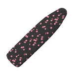 Pink Cherry Pattern Print Ironing Board Cover