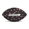 Pink Cherry Pattern Print Rugby Ball