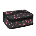 Pink Cherry Pattern Print Small Lunch Bag