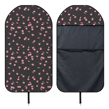 Pink Cherry Pattern Print Waterproof Car Seat Cover