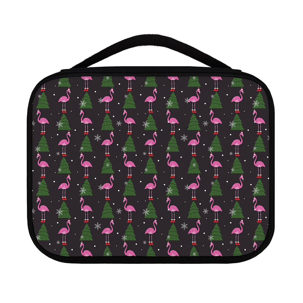 Pink Christmas Flamingo Pattern Print Classic Bible Case