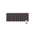 Pink Christmas Flamingo Pattern Print Extended Mouse Pad