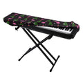 Pink Christmas Flamingo Pattern Print Piano Keyboard Cover