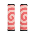 Pink Circle Swirl Print Handle Covers