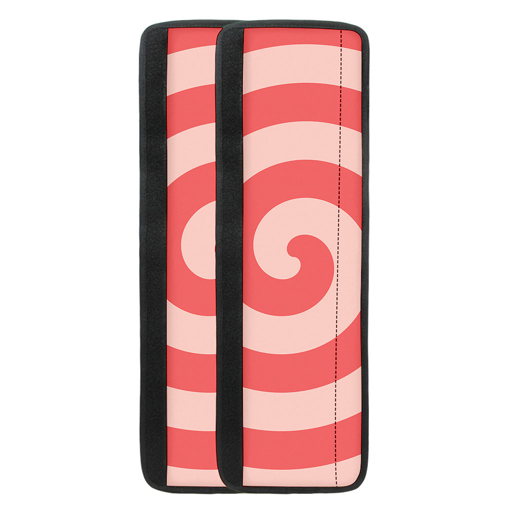 Pink Circle Swirl Print Refrigerator Handle Covers