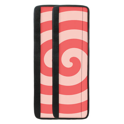 Pink Circle Swirl Print Refrigerator Handle Covers