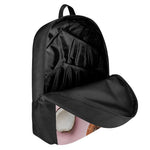 Pink Coconut Pattern Print 17 Inch Backpack